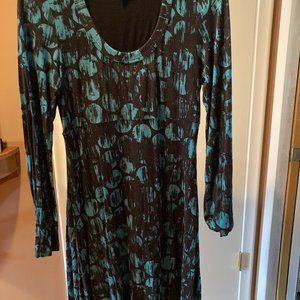 Karen Kane Aqua /Black  Dress Size M